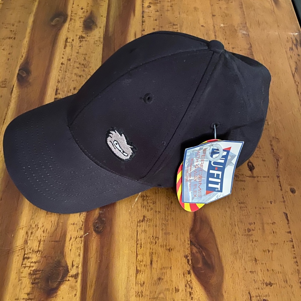 NEW Club Penguin black baseball cap size L/XL